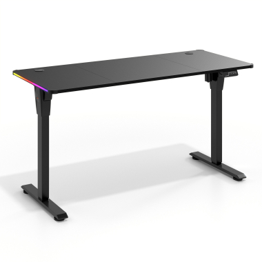 gaming desk black newlevel 1