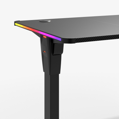 gaming desk black newlevel 5