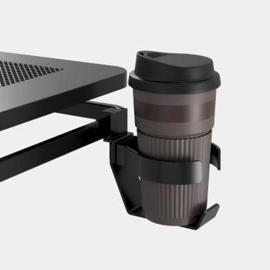 gaming desk black magnum 12