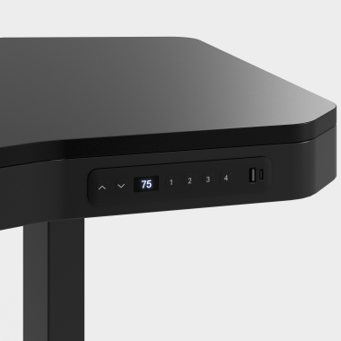 gaming desk black magnum 4