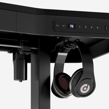 gaming desk black magnum 10