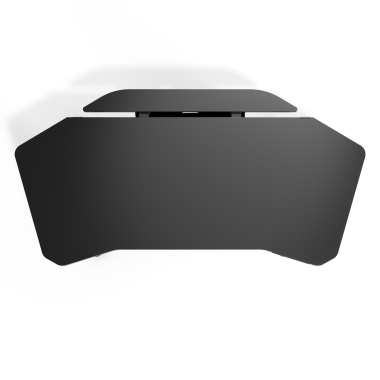 gaming desk black magnum 12