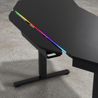 gaming desk black magnum 15