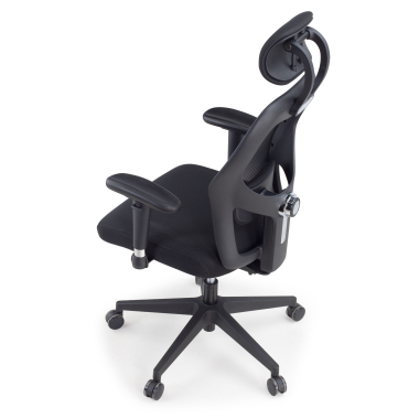 home office chair black with headrest mesh 2d adjustable armrests lumbar support headrest 11