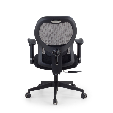 home office chair black without headrest mesh 2d adjustable armrests lumbar support 10