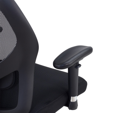 home office chair black without headrest mesh 2d adjustable armrests lumbar support 12