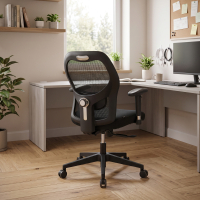 Ergonomic office chair Sora with lumbar support and 2D armrests