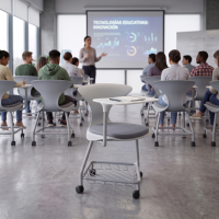 Classroom chair Agora with...