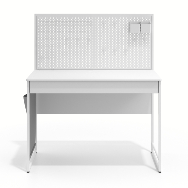 computer desk white taskmaster 6