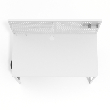 computer desk white taskmaster 7