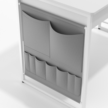 computer desk white taskmaster 12