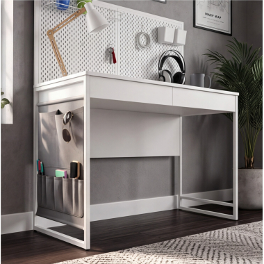 computer desk white taskmaster 4
