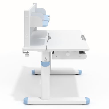 youth desk table white blue ergokid 3