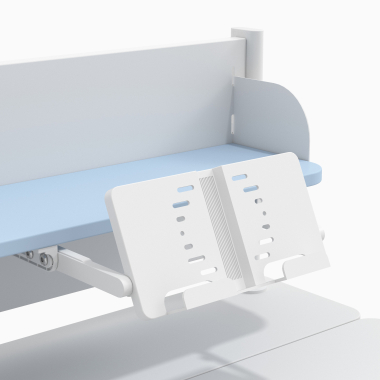 youth desk table white blue ergokid 16