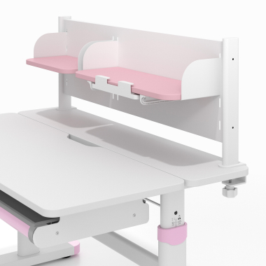 youth desk table white pink ergokid 11