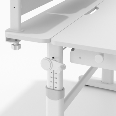 youth desk table white grey ergokid 13