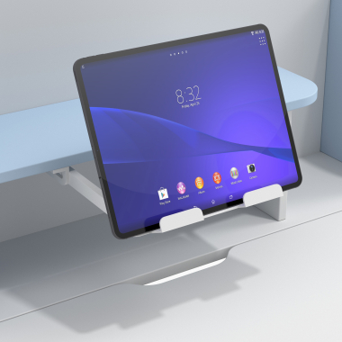 youth desk table white blue ergokid 17