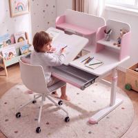 Kids’ desk ErgoKid Max, ergonomic and height adjustable, 120x60cm