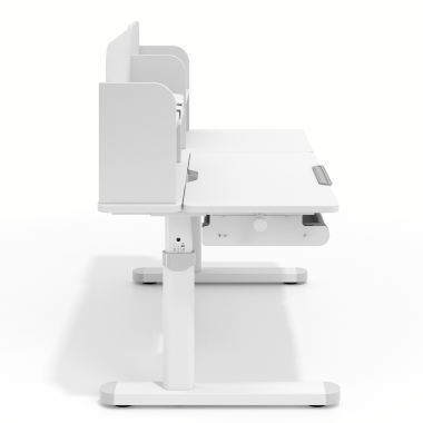 youth desk table white grey ergokid 8