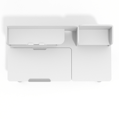 youth desk table white grey ergokid 9