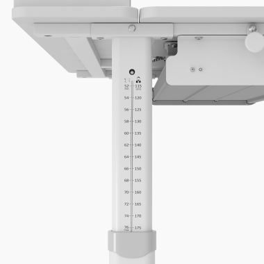 youth desk table white grey ergokid 14