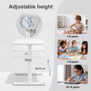 youth desk table white prime 9