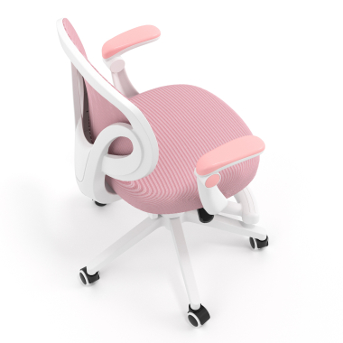 junior chair rose kiddo fabric flip up armrests extendable footrest 7