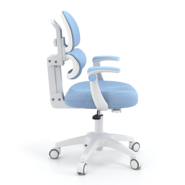junior chair blue smartfit fabric 2d adjustable armrests 3