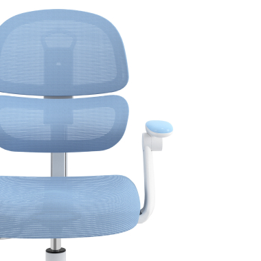 junior chair blue smartfit fabric 2d adjustable armrests 5