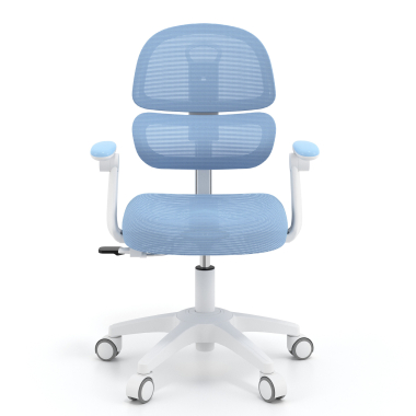 junior chair blue smartfit fabric 2d adjustable armrests 4