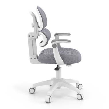 junior chair gray smartfit fabric 2d adjustable armrests 3