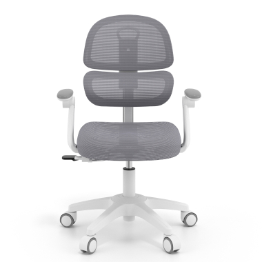 junior chair gray smartfit fabric 2d adjustable armrests 4