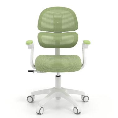 junior chair green smartfit fabric 2d adjustable armrests 4