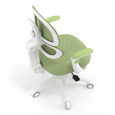 junior chair green smartfit fabric 2d adjustable armrests 7