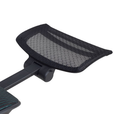 ergonomic chair black glide ultra mesh 5d adjustable armrests lumbar support headrest extendable footrest 14