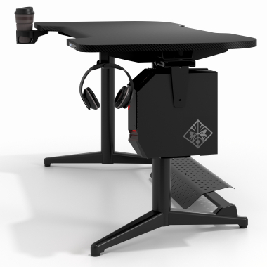 gaming desk black stratos pro 8