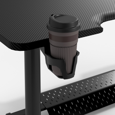 gaming desk black stratos pro 12