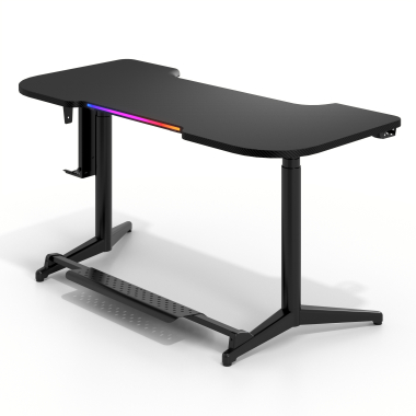 gaming desk black stratos pro 4