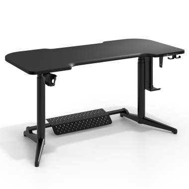 gaming desk black stratos pro 1