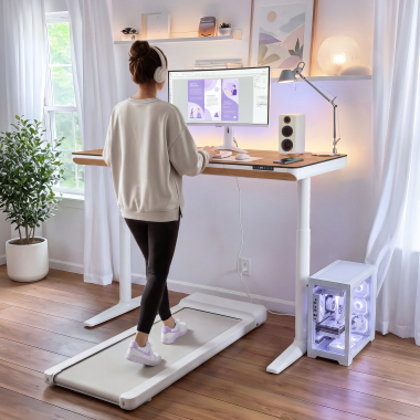 Electric height-adjustable desk