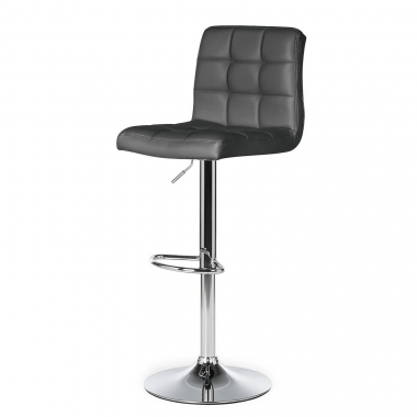kitchen stool gray eliot synthetic leather no armrests 5
