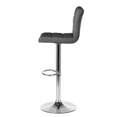 kitchen stool gray eliot synthetic leather no armrests 7