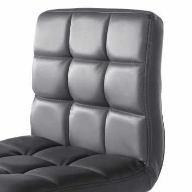 kitchen stool gray eliot synthetic leather no armrests 4