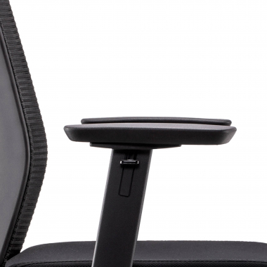 swivel chair black with headrest mesh movable armrests lumbar support headrest 8