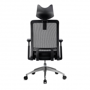 ergonomic chair black shifter mesh 3d adjustable armrests lumbar support headrest 4