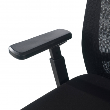 ergonomic chair black shifter mesh 3d adjustable armrests lumbar support headrest 7