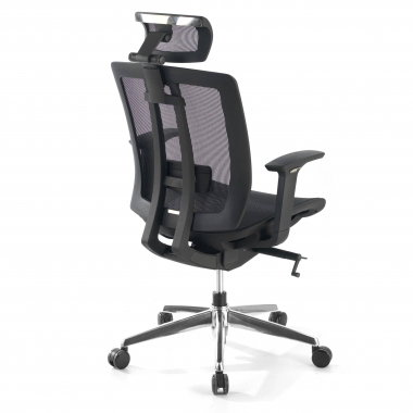office chair black with headrest mesh mesh 4d adjustable armrests lumbar support headrest 8