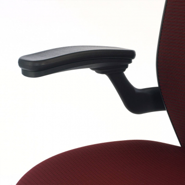 ergonomic chair red office chair mesh movable armrests lumbar support 5