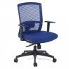 Akira white ergonomic office chair with headrest