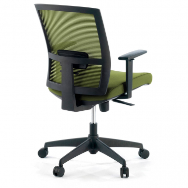 ergonomic chair green black frame mesh 1d adjustable armrests lumbar support 8